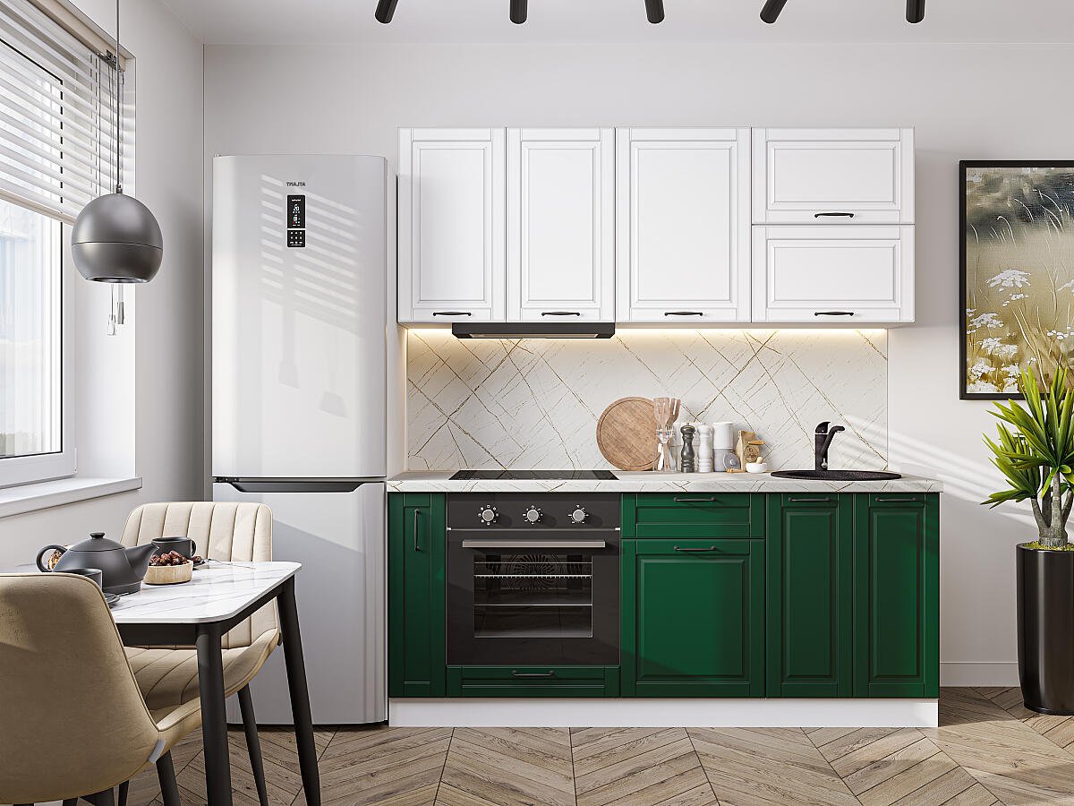 Дублин 01 — Специальный Белый / Специальный Зеленый