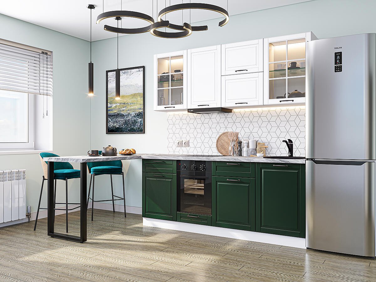 Дублин 03 — Специальный Белый / Специальный Зеленый