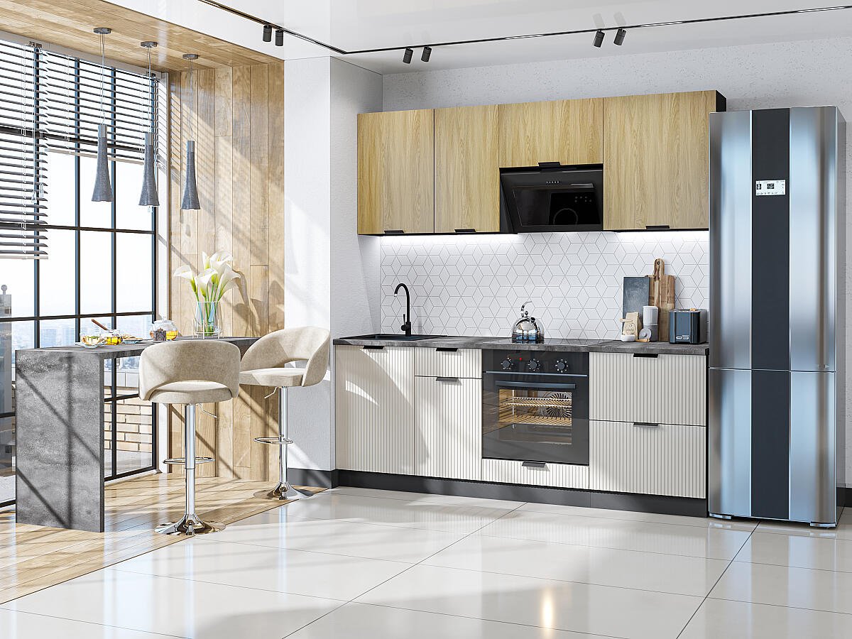 Евро 02 — Дуб песочный / Агат