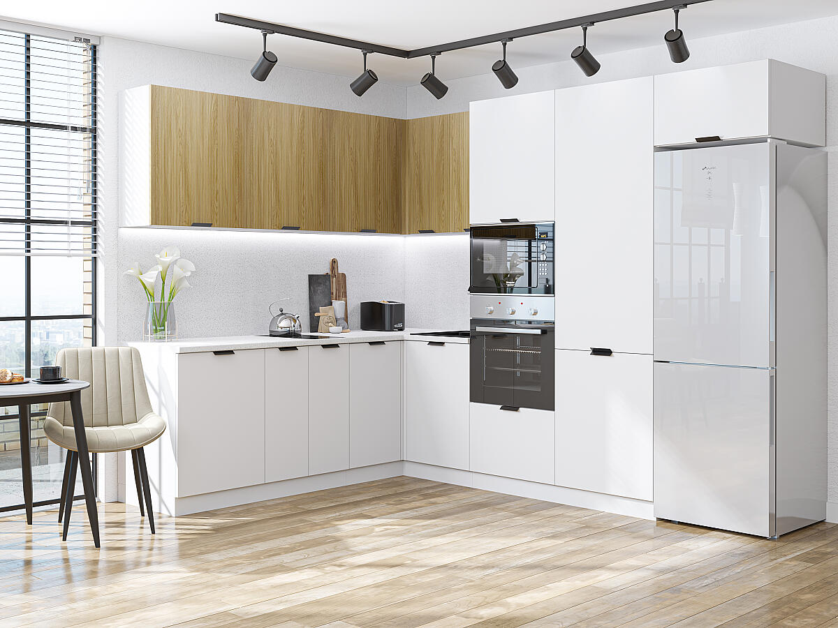 Евро 03 — Дуб песочный / Белый