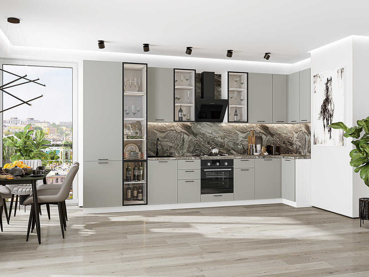 Флет 05 — Лайт Серый Ин 2С