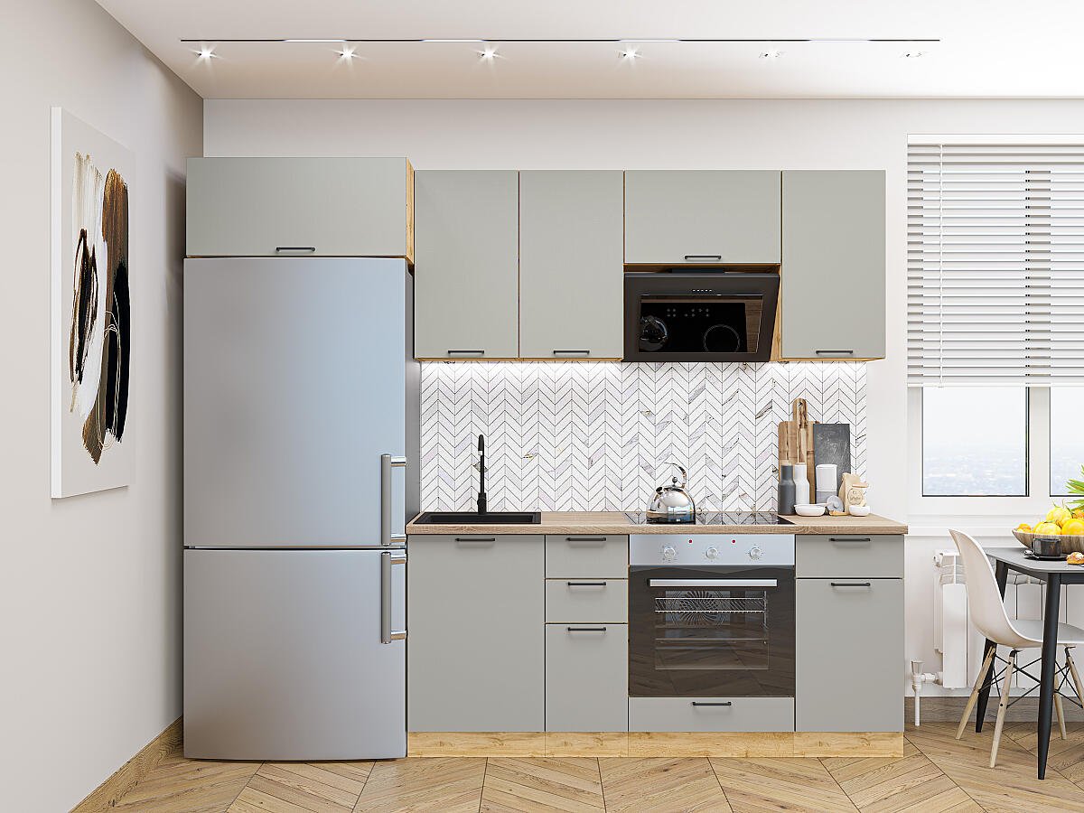 Флет 01 — Лайт Серый Ин 2С