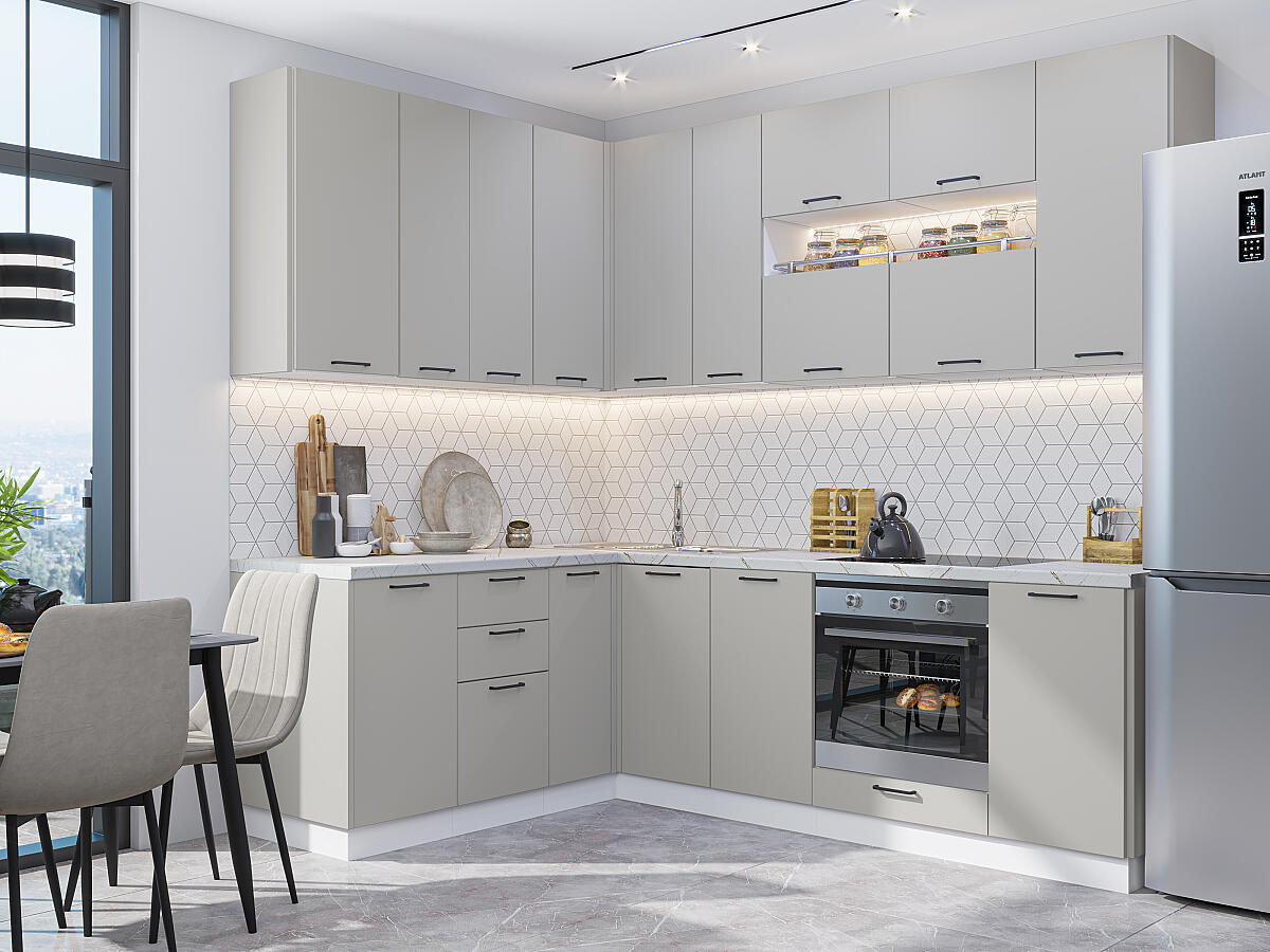 Флет 02 — Лайт Серый Ин 2С