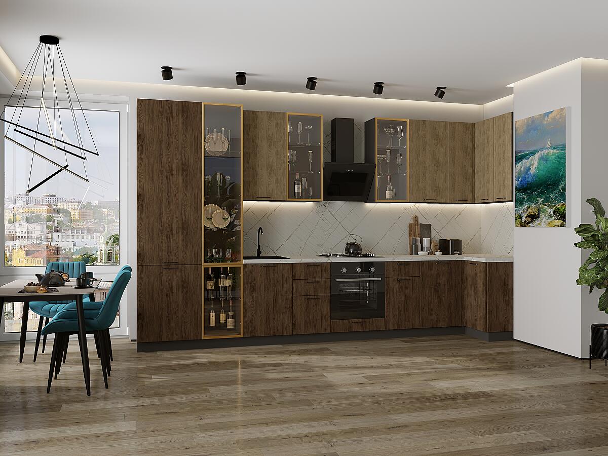 Флет 05 — Натурал Каселла Дуб 2С / Коричневый Каселла Дуб 2С