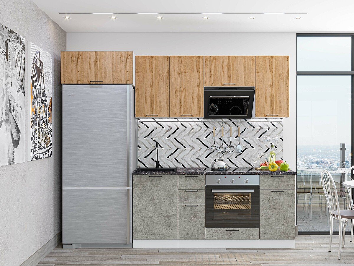 Флет 01 — Вотан Дуб 2С / Темпл Стоун 2С