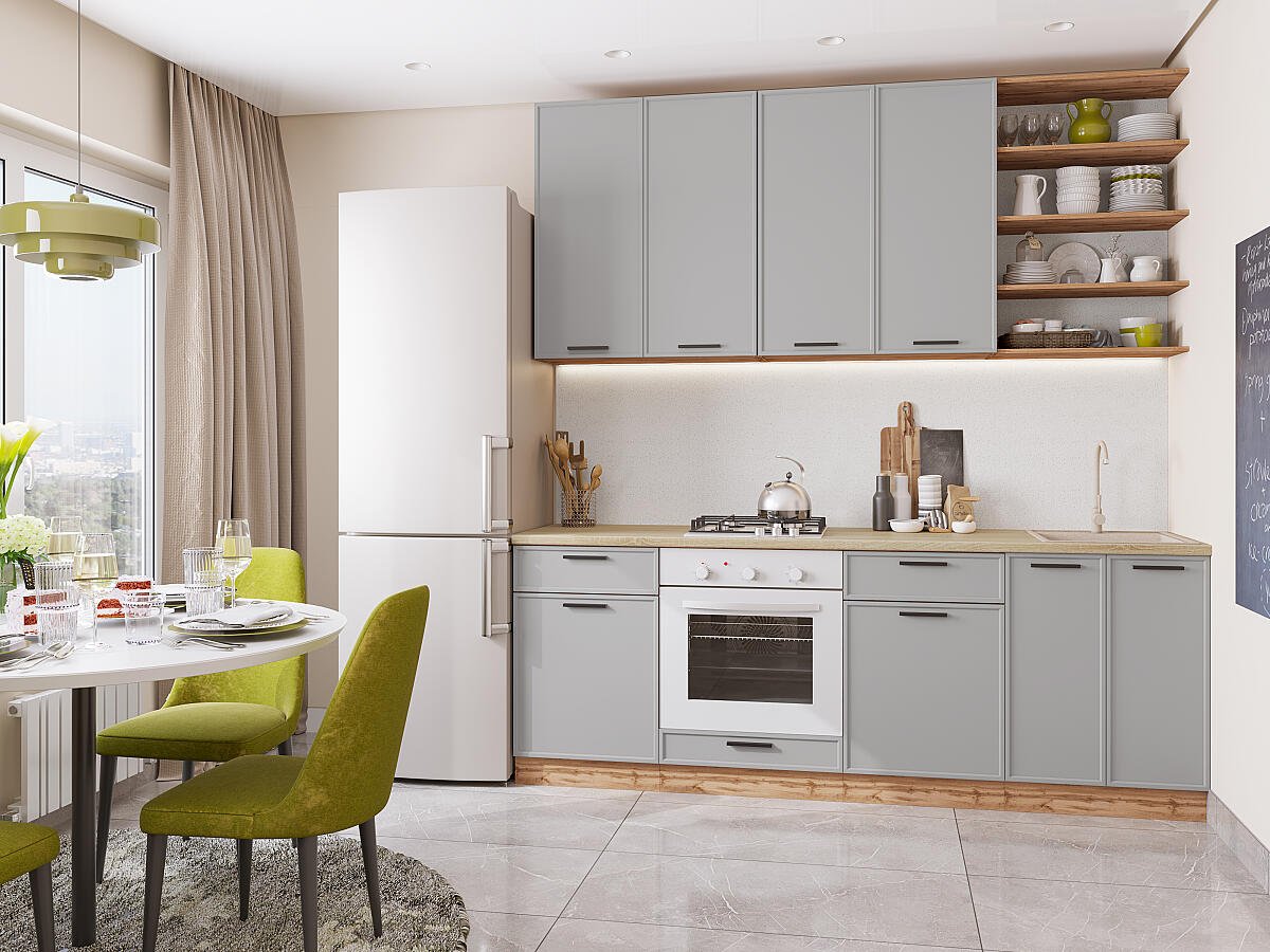 Фрейм 02 — Серый Шелк