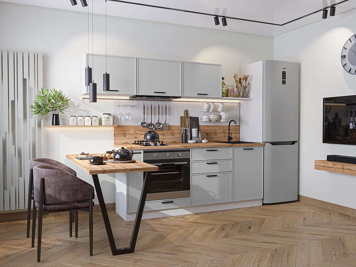 Фрейм 01 — Серый Шелк