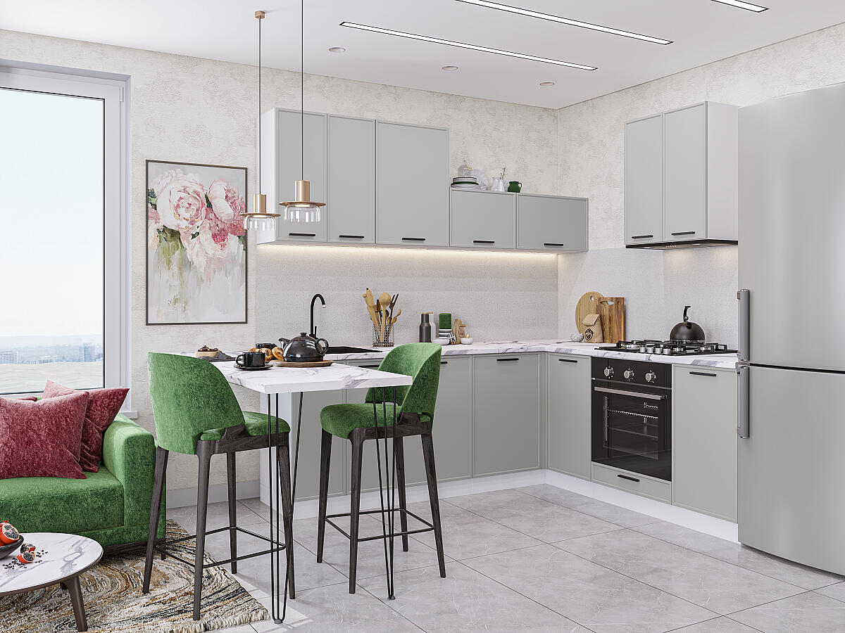 Фрейм 03 — Серый Шелк