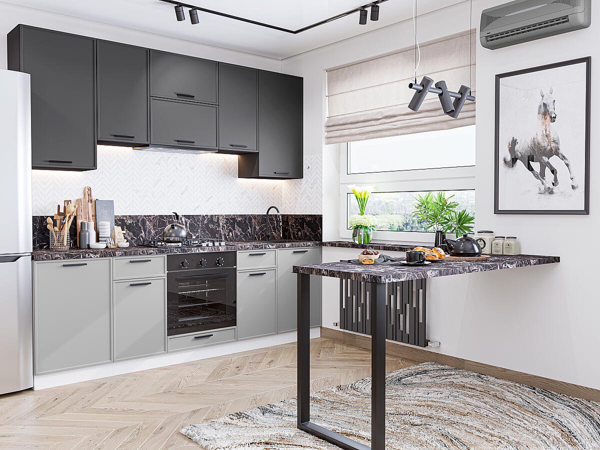 Фрейм 05 — Дымчатый Шелк / Серый Шелк