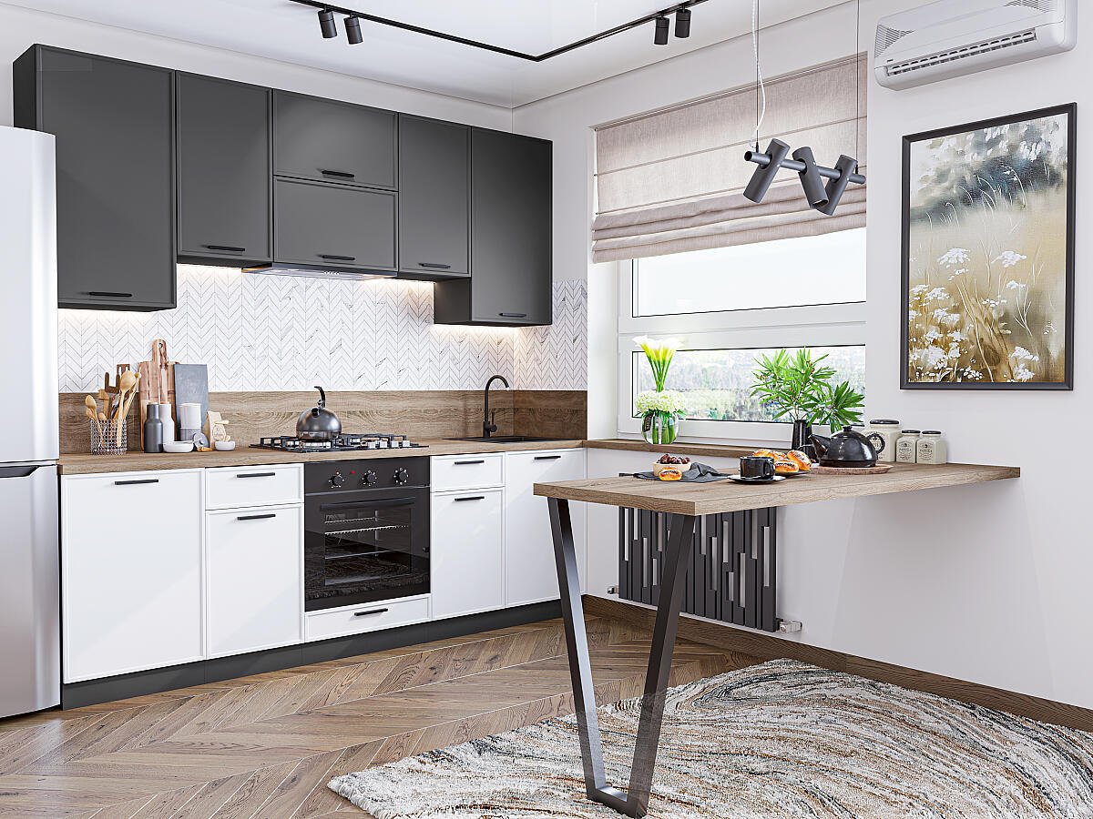 Фрейм 05 — Дымчатый Шелк / Белый Шелк