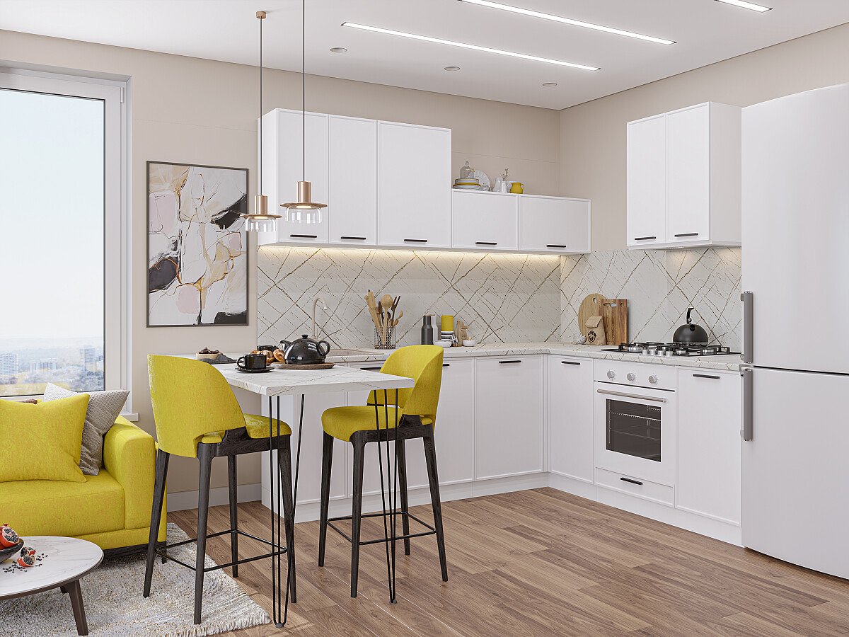 Фрейм 03 — Белый Шелк