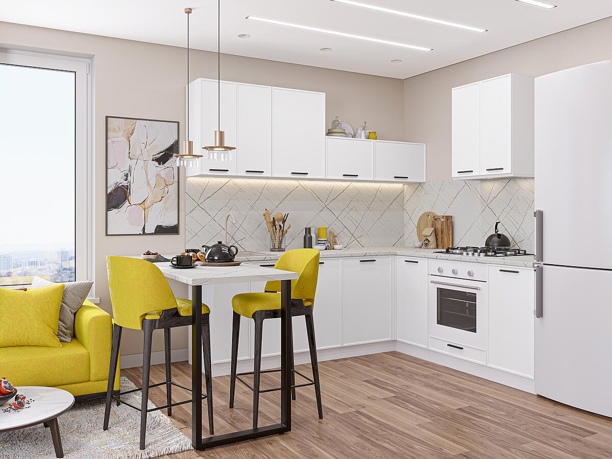 Фрейм 03 — Белый Шелк