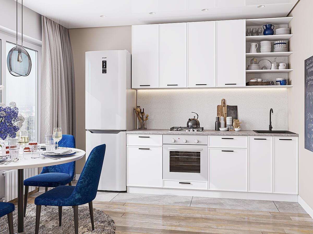 Фрейм 02 — Белый Шелк