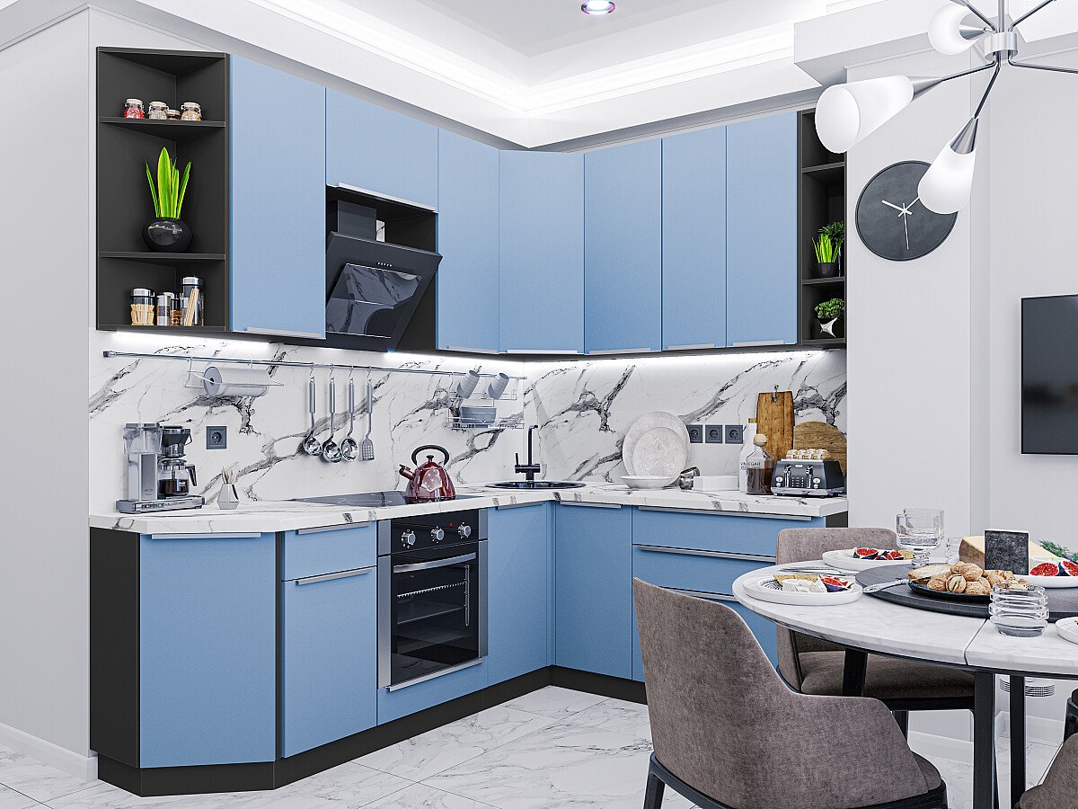 Фьюжн 04 — Шелковый Голубой