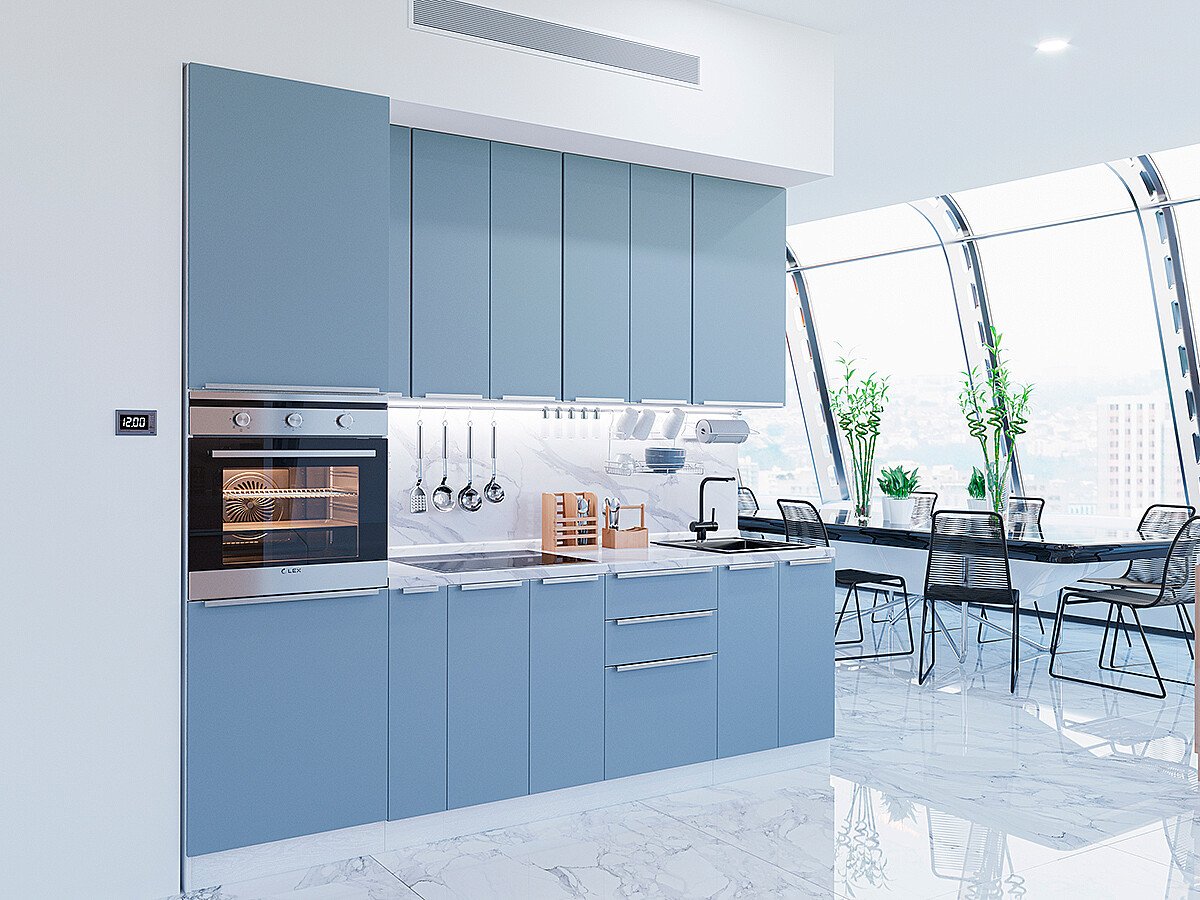 Фьюжн 03 — Шелковый Голубой