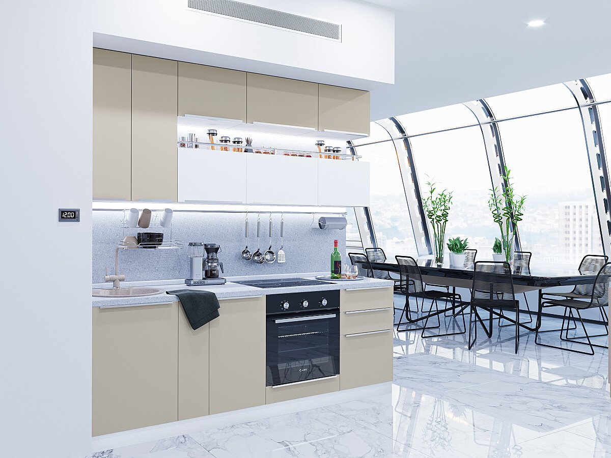 Фьюжн 01 — Шелковый Серый / Шелковый Белый