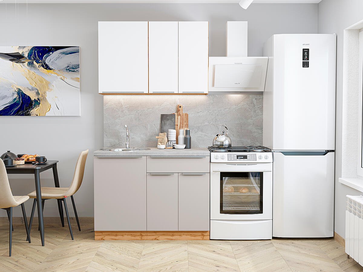 Фьюжн 05 — Шелковый Белый / Глина Шелк