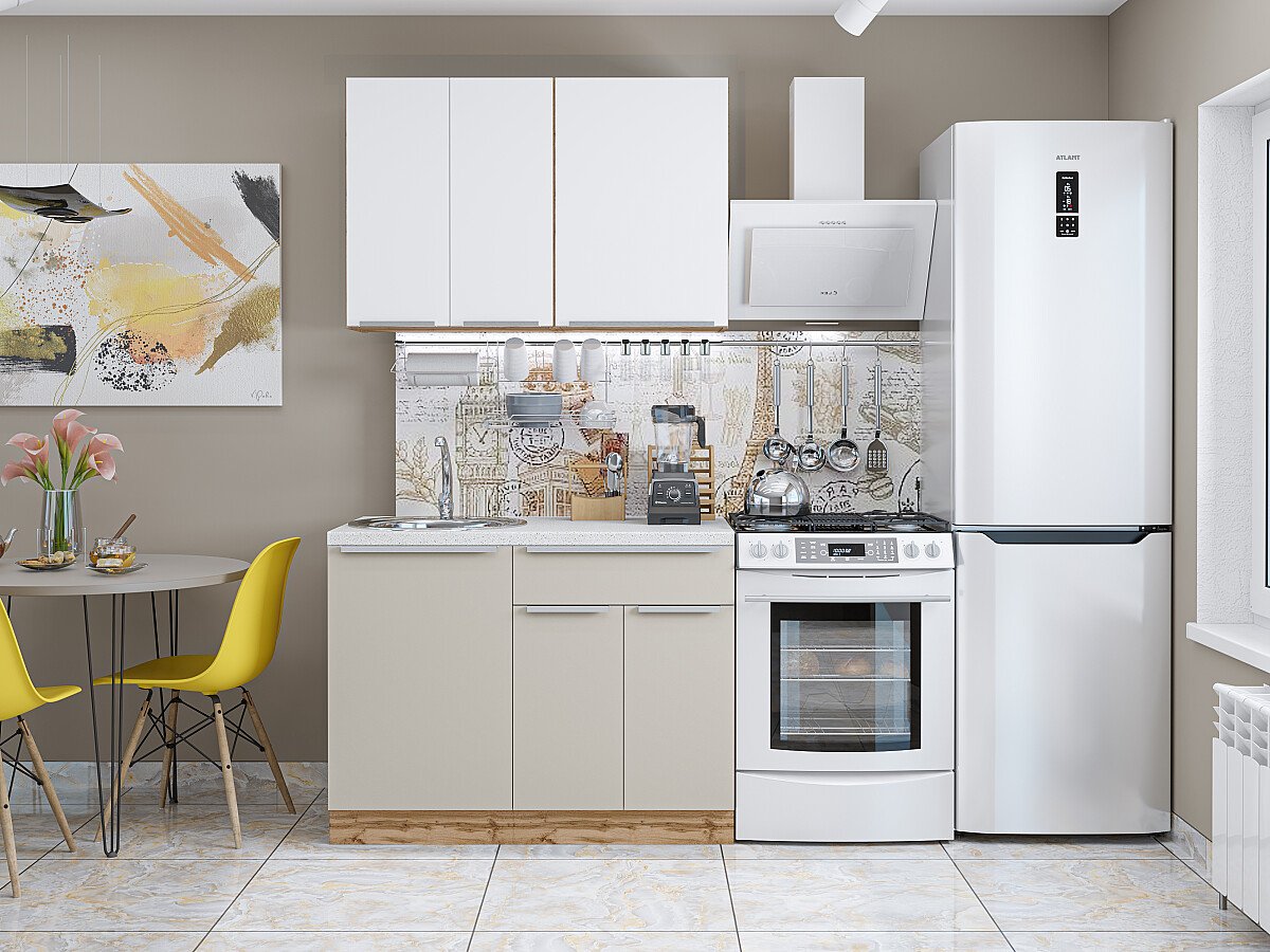 Фьюжн 05 — Шелковый Белый / Шелковый Серый