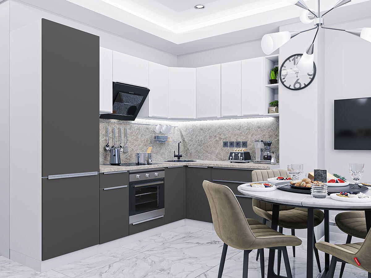 Фьюжн 04 — Дымчатый Шелк / Шелковый Белый