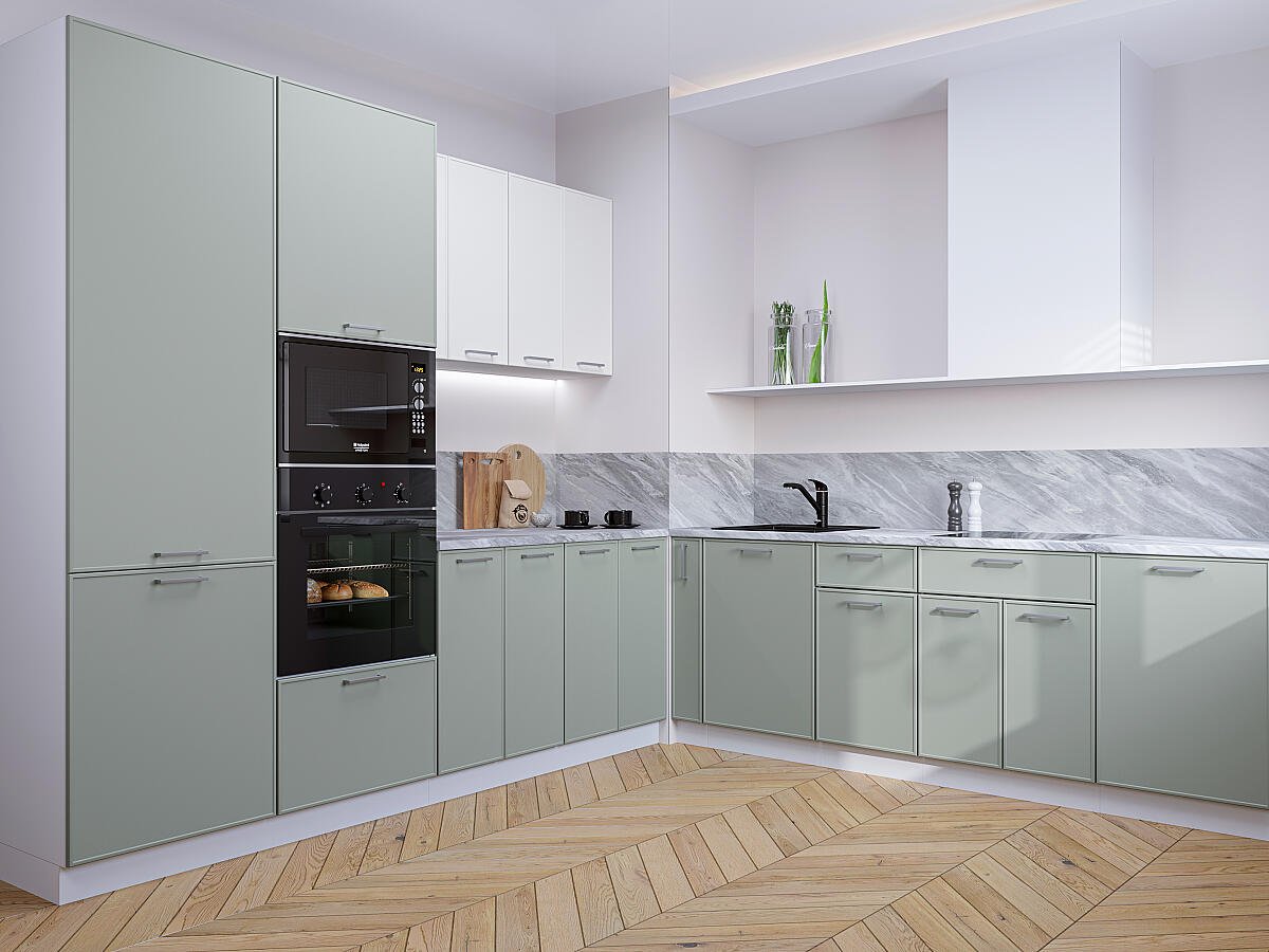 Квадро 02 — Белый / Аквамарин