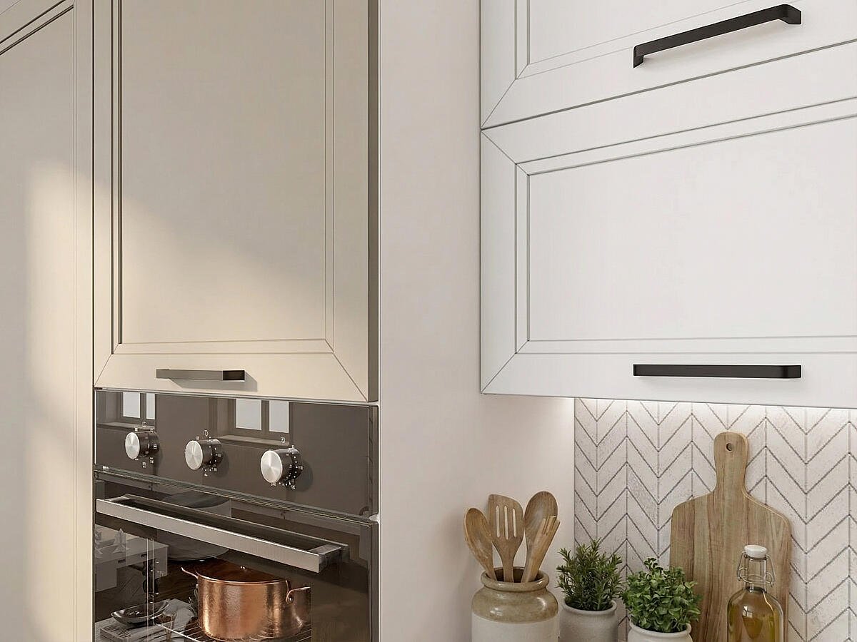 Нео 04 — Серый Шелк / Крем Шелк