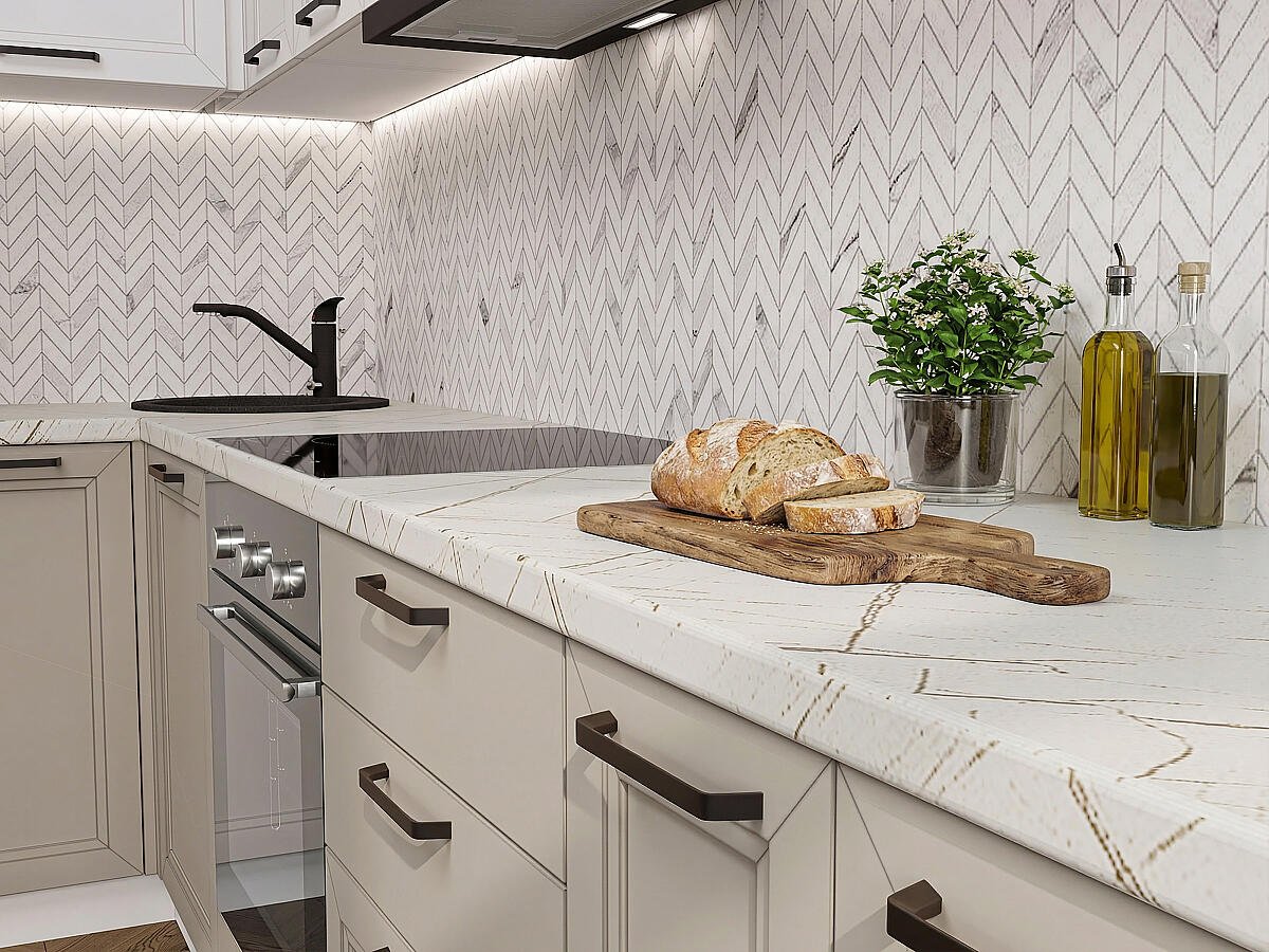 Нео 04 — Белый Шелк / Глина Шелк