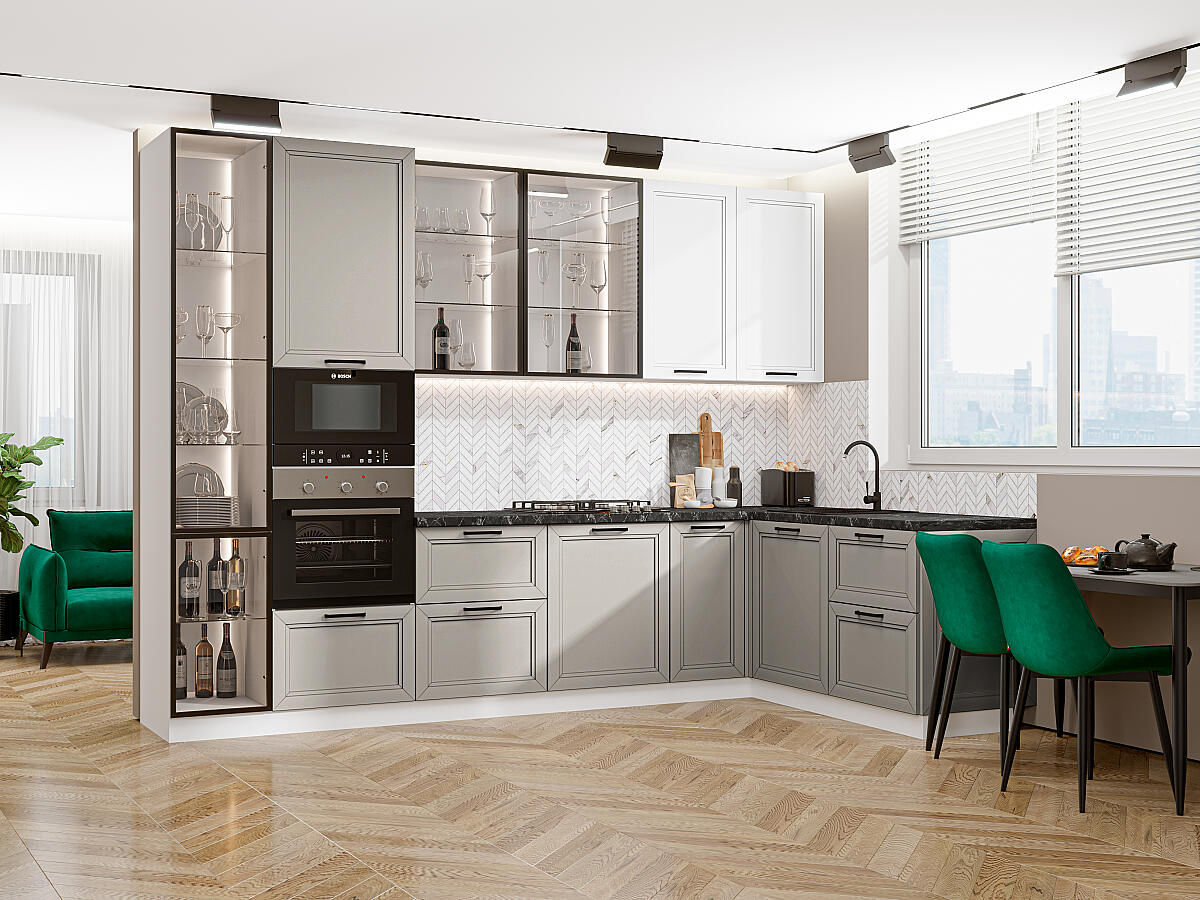 Нео 04 — Белый Шелк / Глина Шелк