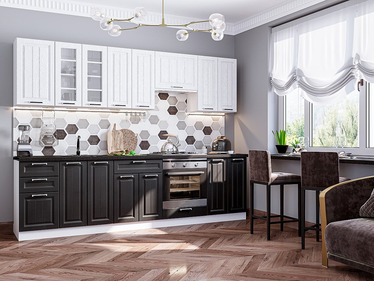 Прага 02 — Белое дерево / Венге Премиум