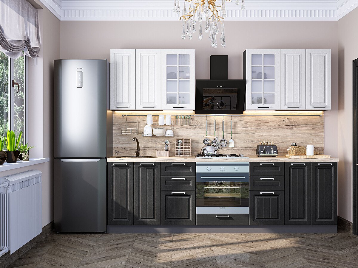 Прага 01 — Белое дерево / Венге Премиум