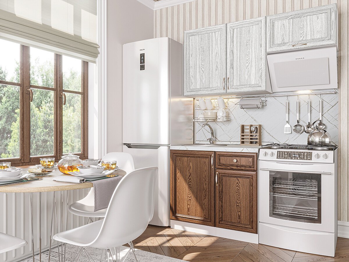 Шале 04 — Белый Дримлайн / Коричневый Дримлайн